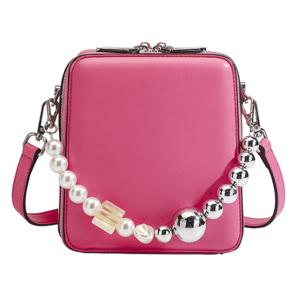 Crossbody Bag with acrylic bead