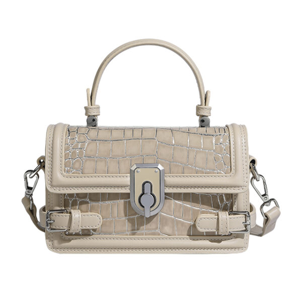 Croc Embossed Crossbody Bag