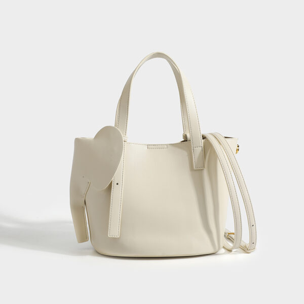 beige handheld cabas handbag