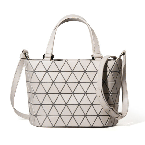 crystal rhombus patch bag