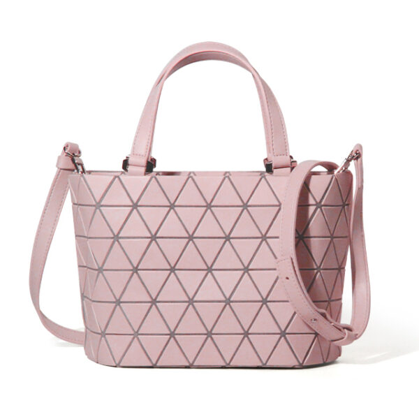 crystal rhombus patch bag