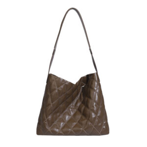 Quilted Faux Leather ToteBag