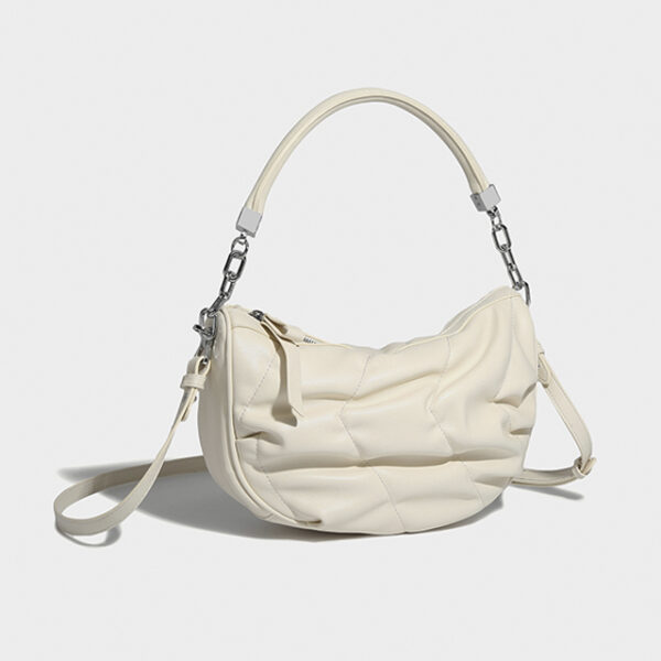 Soft Ruffle Ruched HandBag