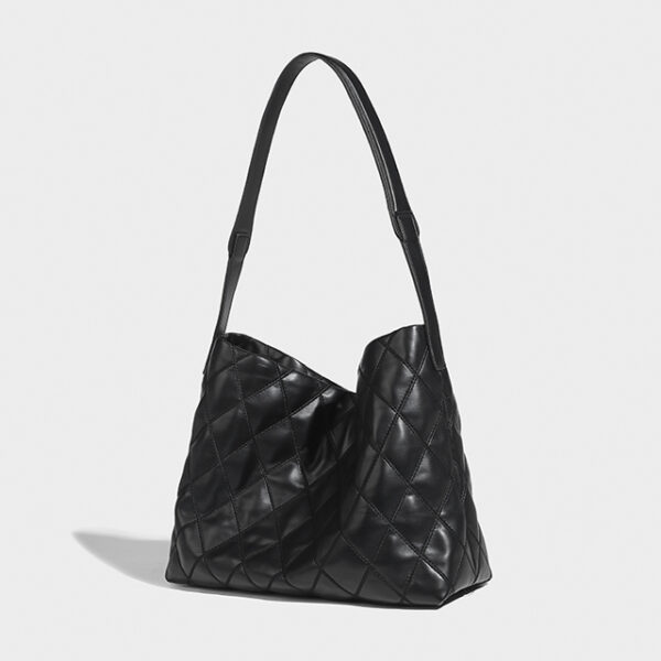 Quilted Faux Leather ToteBag