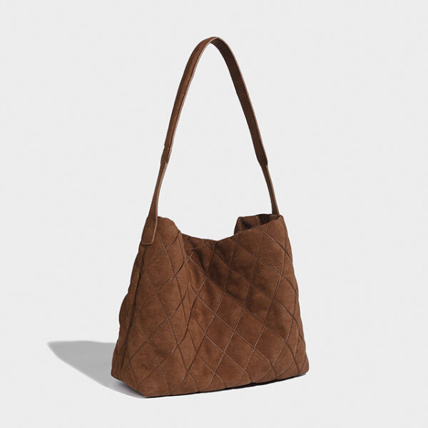 Quilted Faux Leather ToteBag