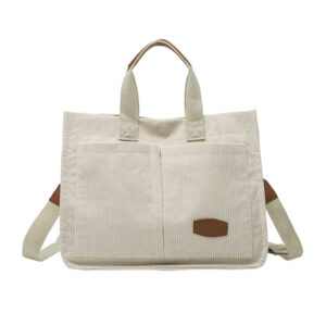 Corduroy Versatile Tote Bag